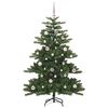 vidaXL K&uuml;nstlicher klappbarer Weihnachtsbaum Gr&uuml;n 150 cm PVC und Stahl