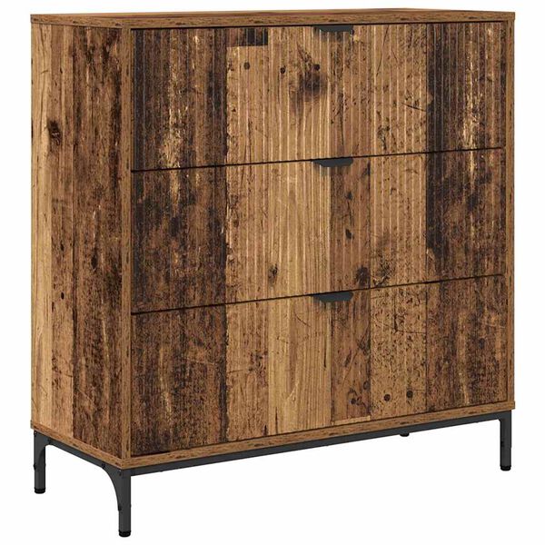 vidaXL Sideboard Altholz 79,5 x 33 x 82 cm Holzwerkstoff