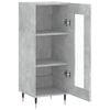 vidaXL Sideboard Betongrau 34,5x34x90 cm Holzwerkstoff