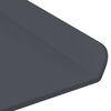 vidaXL Schwebendes Regal 2 pcs Anthrazit 80 x 18 x 2,5 cm Stahl