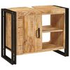 vidaXL Waschbeckenunterschrank Braun 71 x 33 x 58 cm Massivholz Mango