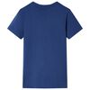 Kinder-T-Shirt Dunkelblau 116