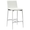 vidaXL 5-tlg. Bar-Set Kunstleder Wei&szlig;