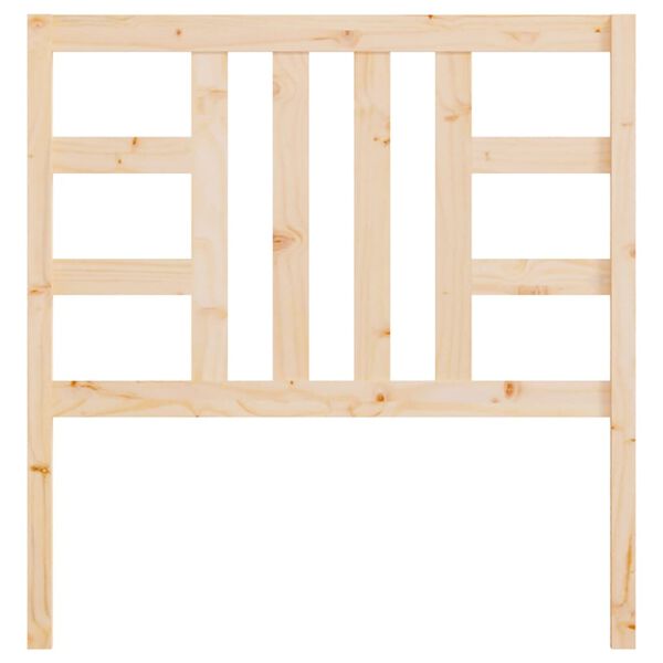 vidaXL Kopfteil 106x4x100 cm Massivholz Kiefer