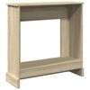 vidaXL Kaminumrandung Sonoma-Eiche 90x30x90 cm Holzwerkstoff
