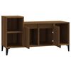 vidaXL TV-Schrank Braun Eichen-Optik 100x35x55 cm Holzwerkstoff