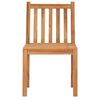 vidaXL 5-teiliges Garten-Ess-Set 80 x 80 cm Massivholz Teak