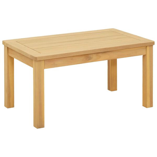 vidaXL Garten-Couchtisch 70x40x36 cm Massivholz Akazie