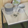 vidaXL K&uuml;chenaufbewahrung mit Regal Olive Gr&uuml;n 60 x 50 x 92 cm Stahl
