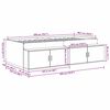 vidaXL Bettrahmen mit Schubladen Altholz 100 x 200 cm Holzwerkstoff