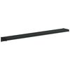 vidaXL Fensterbank Anthrazit mit Holzmaserung 80 x 10 x 4,5 cm PVC