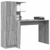 vidaXL Schreibtisch 2 pcs Graues Sonoma