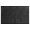 vidaXL Poolabdeckung Schwarz 450x220 cm PE