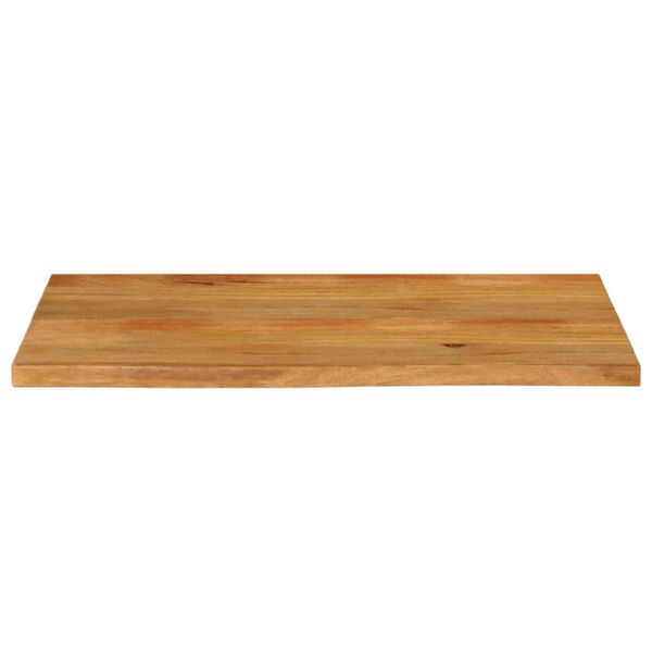 vidaXL Tischplatte mit Baumkante 100x60x2,5 cm Massivholz Mango