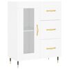 vidaXL Highboard Wei&szlig; 69,5x34x180 cm Holzwerkstoff