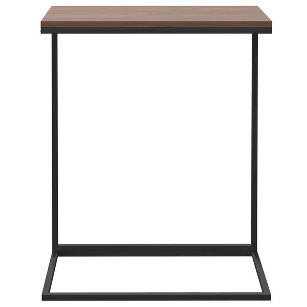 vidaXL Beistelltisch Schwarz 55x35x66 cm Holzwerkstoff