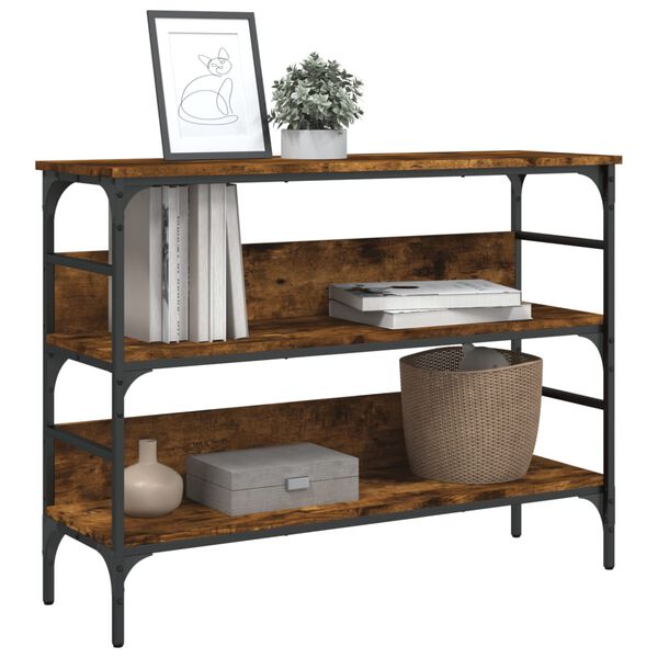 vidaXL Konsolentisch R&auml;uchereiche 100x32x75 cm Holzwerkstoff