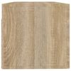 vidaXL Wandschrank Sonoma-Eiche 100x36,5x35 cm Holzwerkstoff