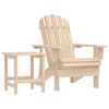 vidaXL Adirondack-Gartenstuhl mit Tisch Massivholz Tanne