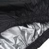 vidaXL Fahrrad-Abdeckungen 2 Stk. 200x85x110 cm 190T Oxford-Gewebe