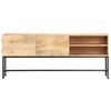 vidaXL Sideboard 145x30x60 cm Mango Massivholz