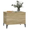 vidaXL Couchtisch Sonoma-Eiche 60x44,5x45 cm Holzwerkstoff