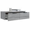 vidaXL Wandschr&auml;nke 2 Stk. Grau Sonoma 68x30x20 cm Holzwerkstoff
