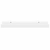 vidaXL Bilderleisten 2 Stk. Wei&szlig; 40x9x3 cm MDF