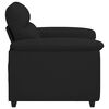 vidaXL Sessel Schwarz 60 cm Stoff