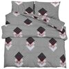 vidaXL Bettw&auml;sche-Set Mehrfarbig 225x220 cm Baumwolle