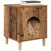 vidaXL Katzenhaus Altholz 42,5 x 40 x 53 cm Holzwerkstoff