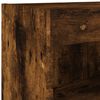 vidaXL 8-tlg. Wohnwand mit LED-Beleuchtung R&auml;uchereiche Holzwerkstoff