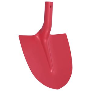 vidaXL Schaufelkopf Rot 39,5 x 27,5 cm Pulverbeschichteter Stahl