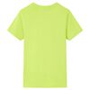 Kinder-T-Shirt Limette 104