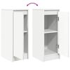 vidaXL Sideboard Wei&szlig; 29,5x34x76 cm Holzwerkstoff