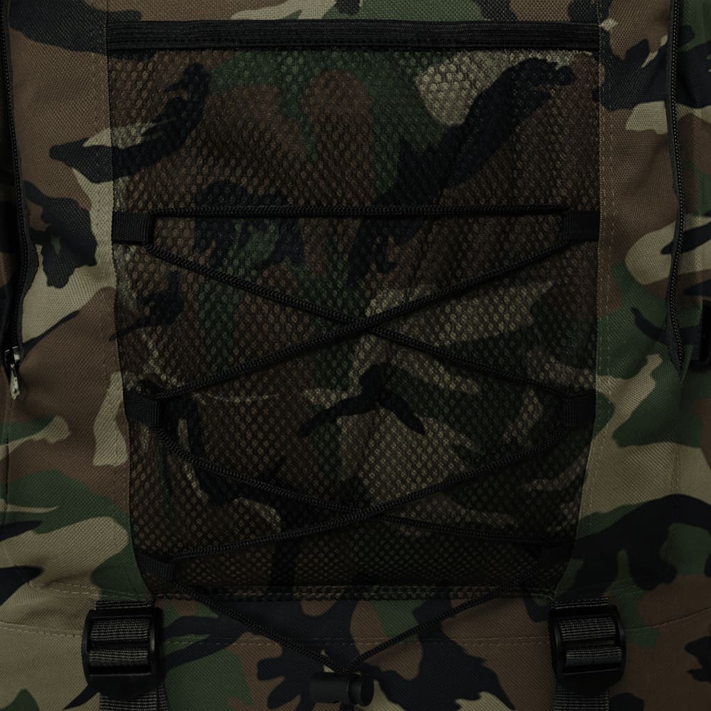 vidaXL Armee-Style Rucksack XXL 100 L Camouflage