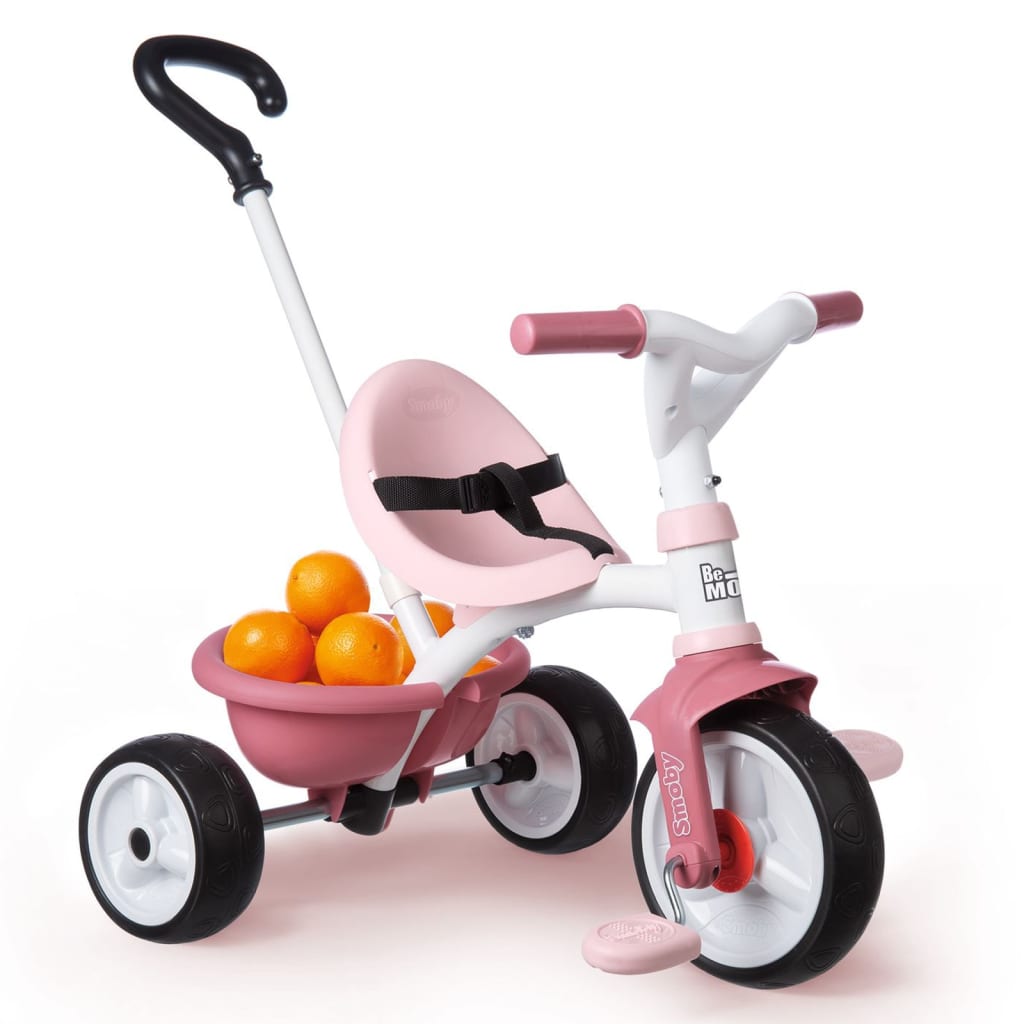 Smoby 2-in-1 Baby-Dreirad Be Move Rosa