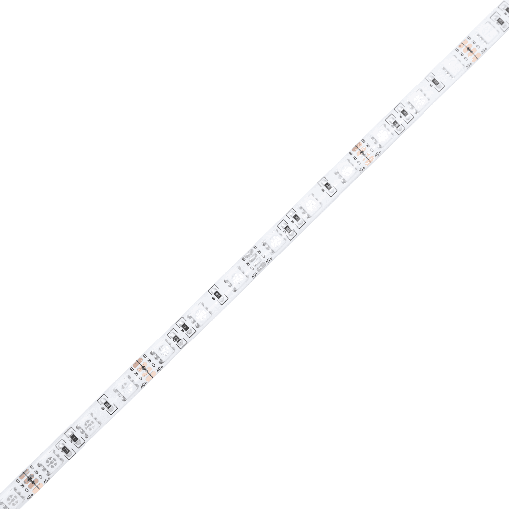 vidaXL LED Kopfteil Grau 90x5x118/128 cm Kunstleder