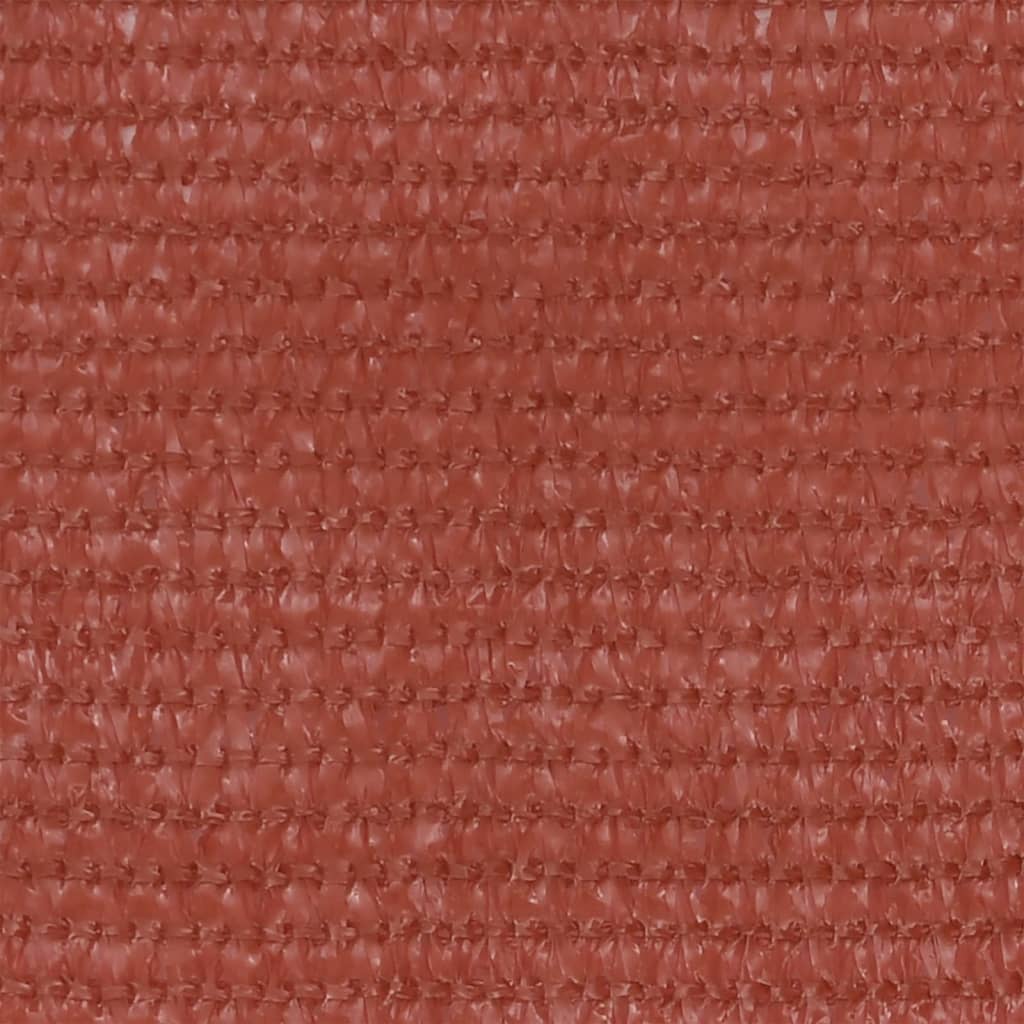 vidaXL Balkon-Sichtschutz Terracotta-Rot 75x300 cm HDPE