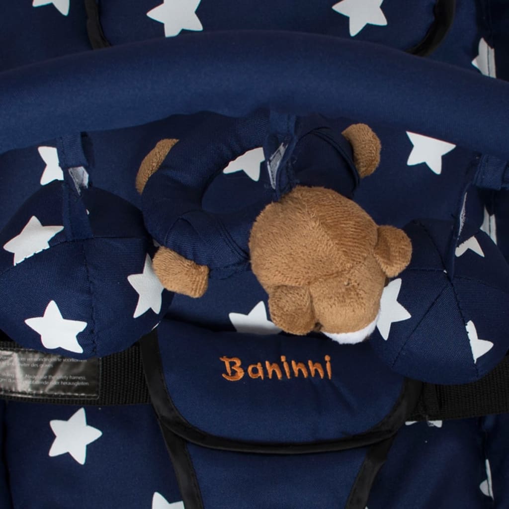 Baninni Babyschaukel Relax Classic Blau mit Sternen BNBO002-BLST