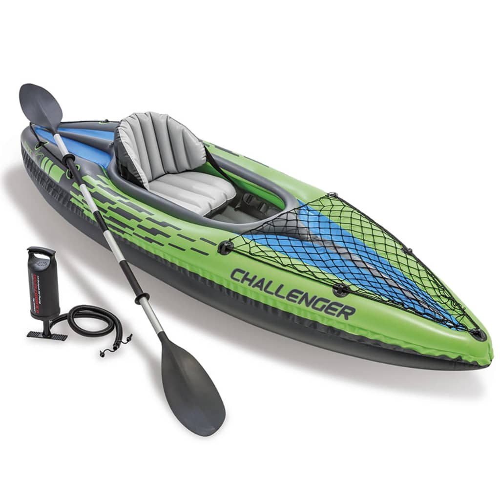 Intex Aufblasbares Kayak Challenger K1 274 x 76 x 33 cm 68305NP