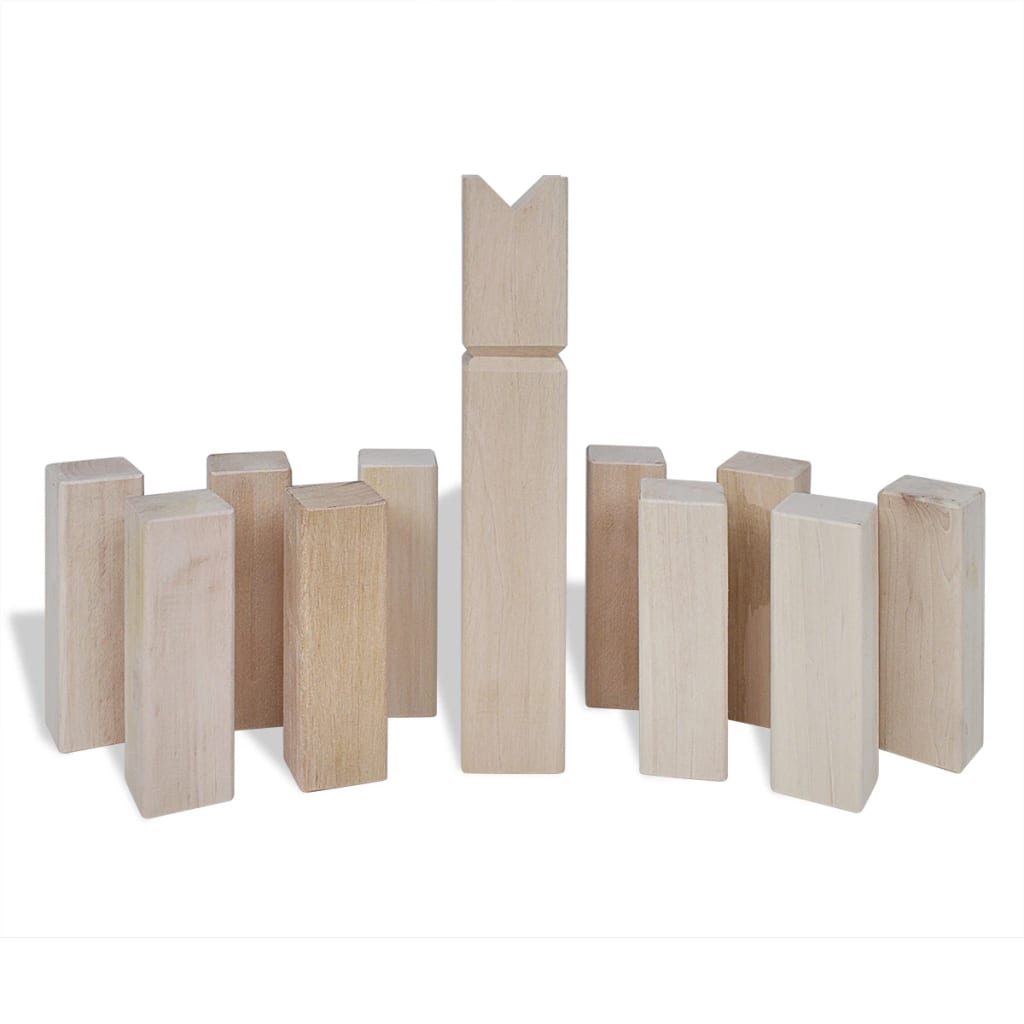 Kubb Holzspiel- Set
