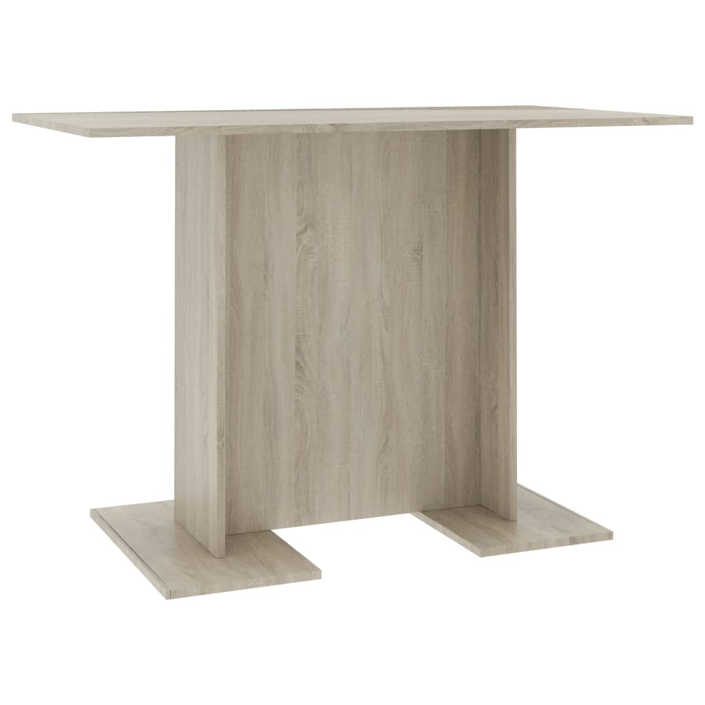 vidaXL Esstisch Sonoma-Eiche 110x60x75 cm Holzwerkstoff