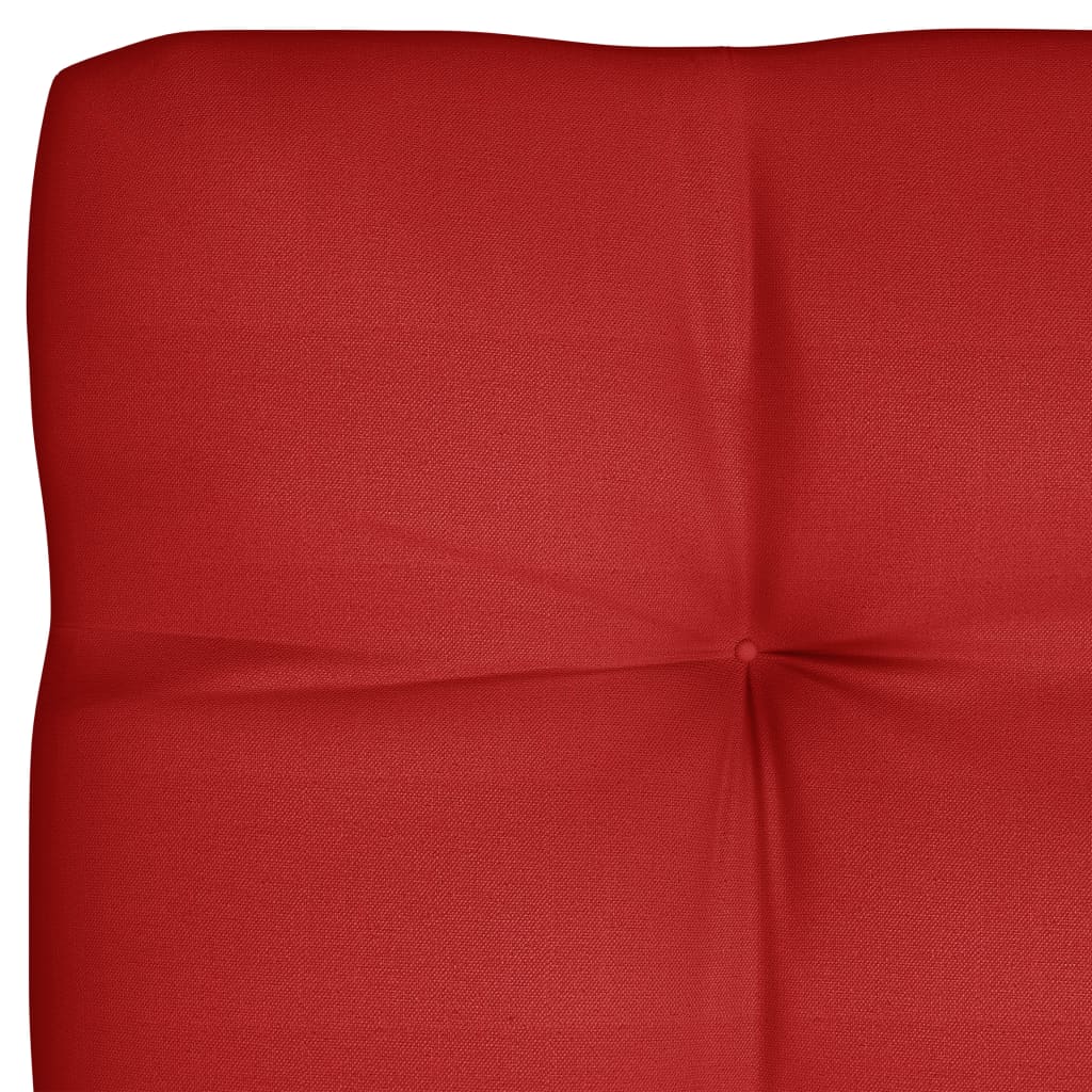 vidaXL Palettensofa-Kissen 7 Stk. Rot