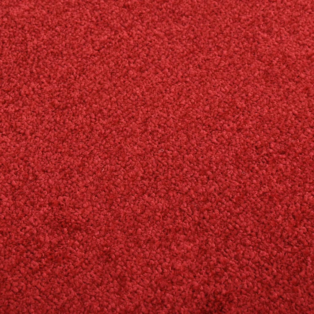 vidaXL Fußmatte Rot 80x120 cm