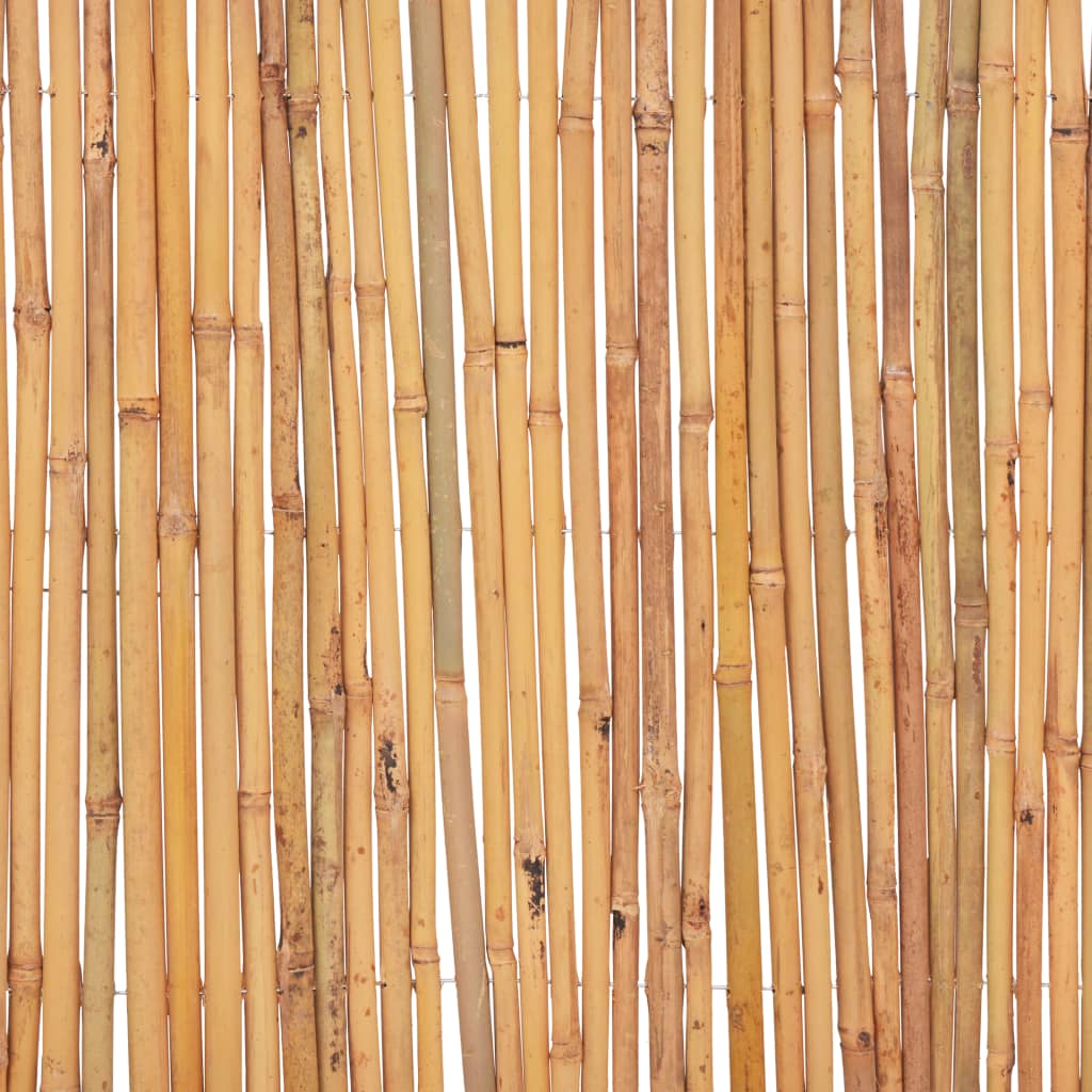 vidaXL Gartenzaun Bambus 500 x 30 cm