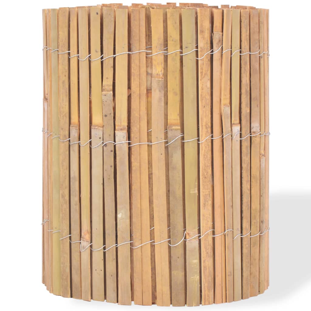 vidaXL Gartenzaun Bambus 1000×30 cm