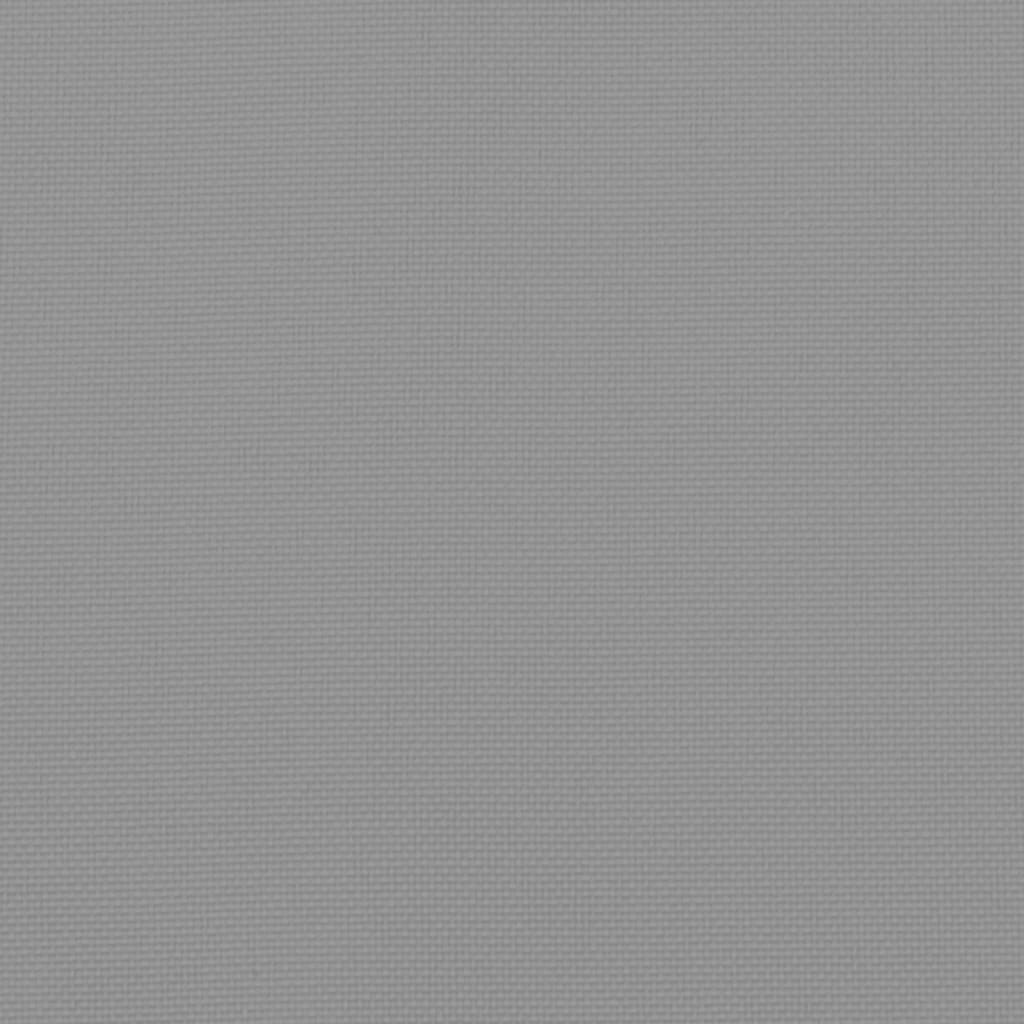 vidaXL Palettenkissen Grau 70x40x12 cm Stoff