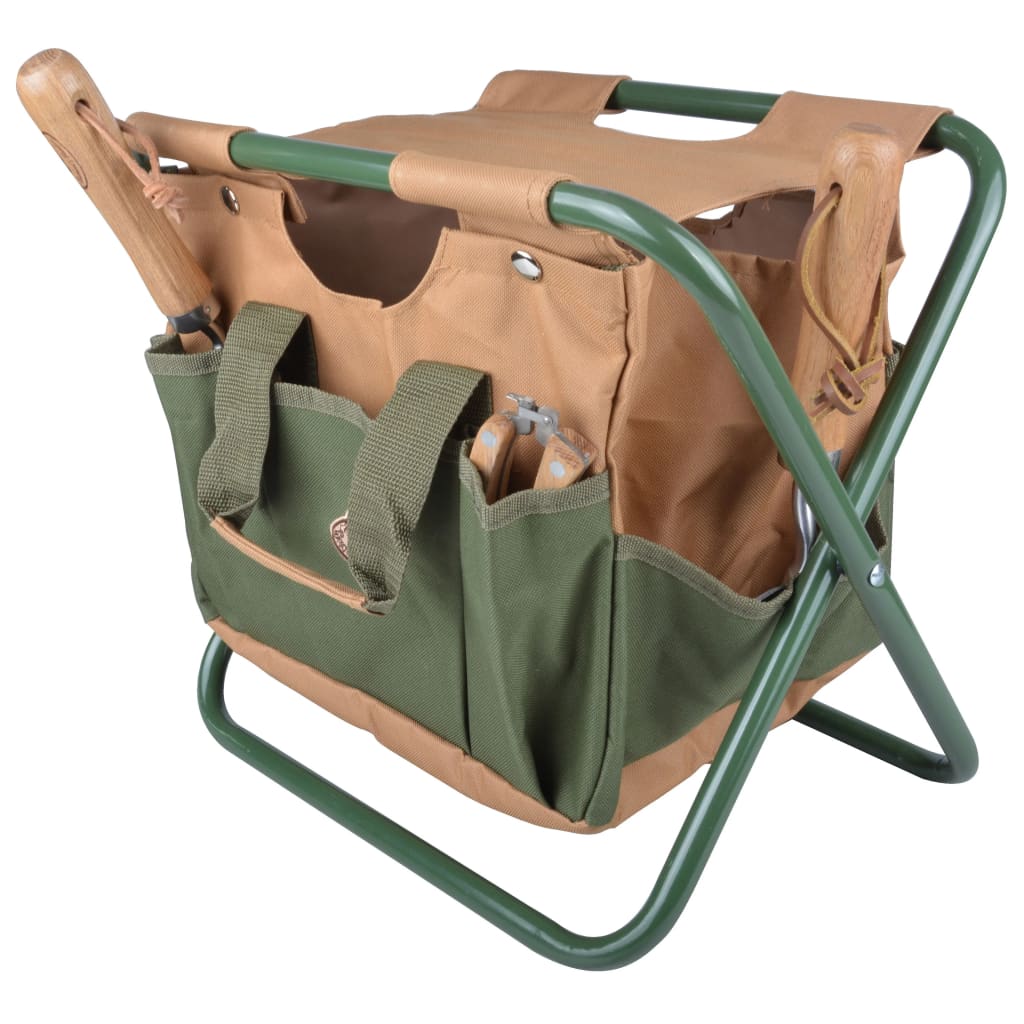 Esschert Design Gartengeräte-Tasche und Sitz GT01