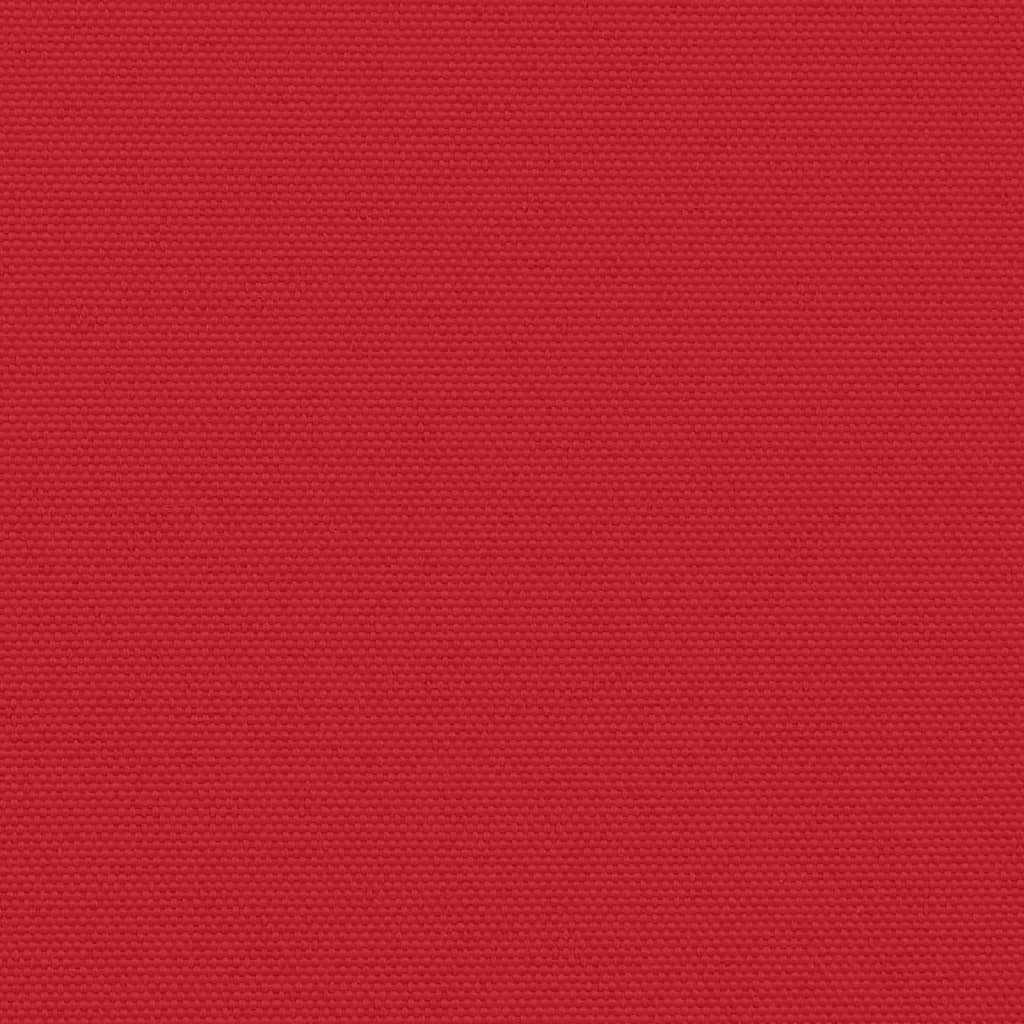vidaXL Seitenmarkise Ausziehbar Rot 160x1200 cm